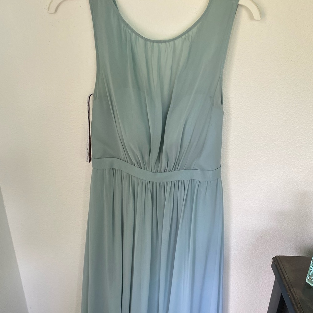 Baby blue long dress by Jenny Woo